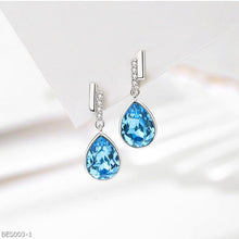 Austrian crystal Only Love stud earrings