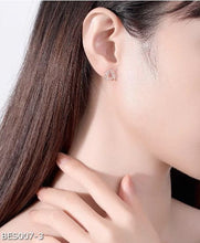 Eternity ring earrings