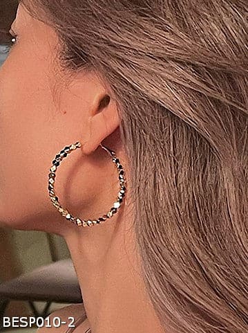 Cube string earrings