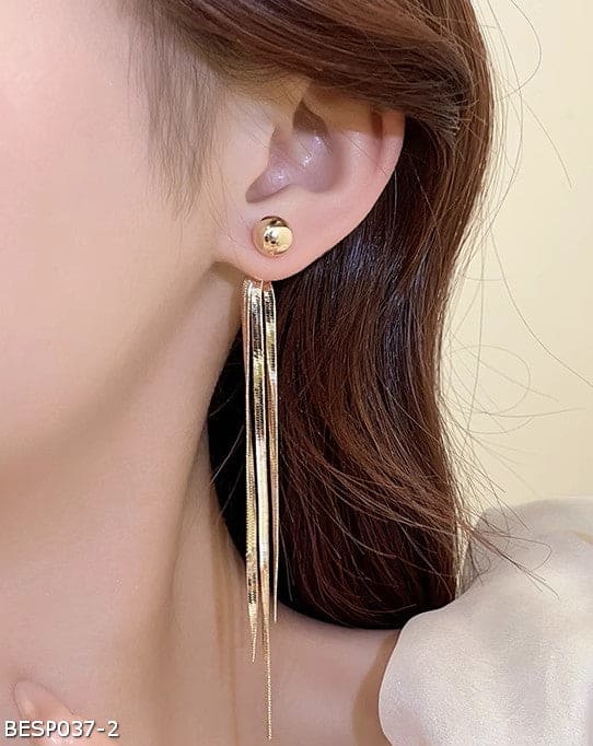 Tassel  eardrop earrings