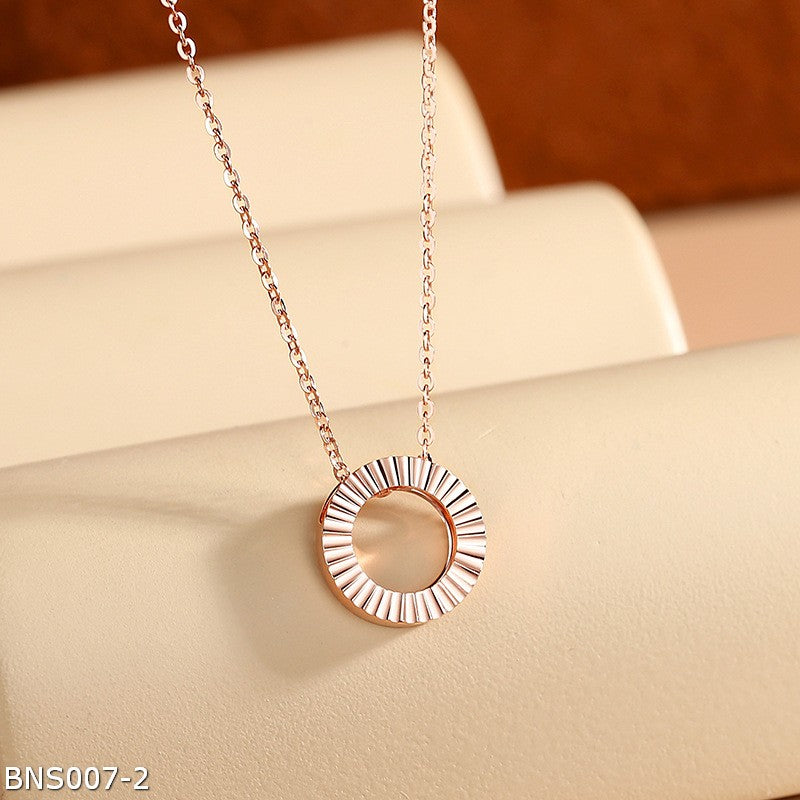Minimalist Ring Necklace