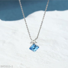 Austrian crystal summer evening star necklace
