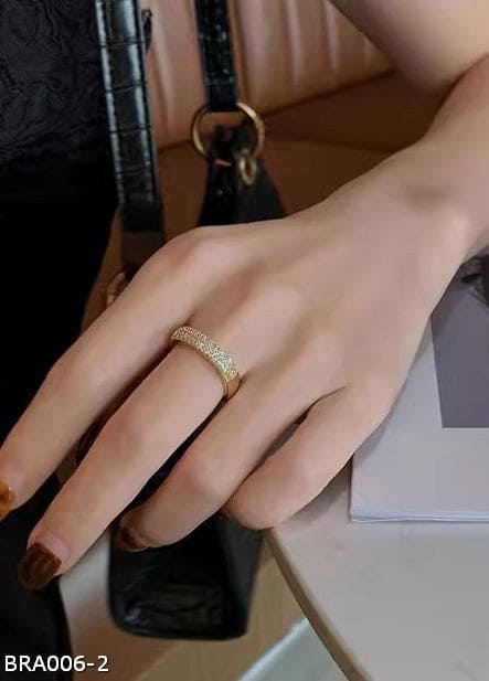 Light luxury niche design exquisite ring