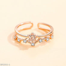 Fashion star zircon ring