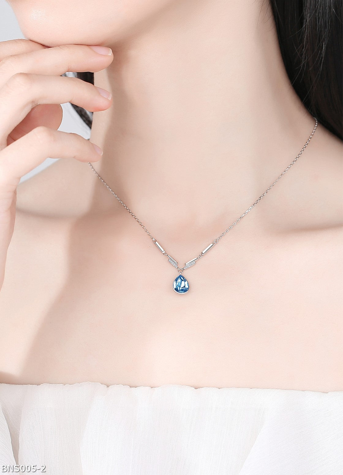 Ocean heart necklace